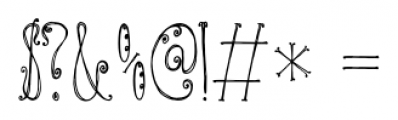 Ashtanga Regular Font OTHER CHARS