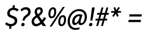 Aspira Nar Medium Italic Font OTHER CHARS