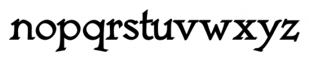Astaire Pro Bold Font LOWERCASE