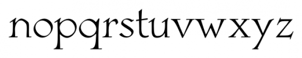 Astaire Pro Regular Font LOWERCASE