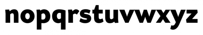 Asterisk Sans Pro Black Font LOWERCASE