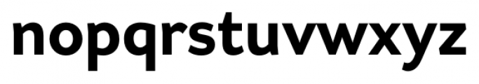 Asterisk Sans Pro Extra Bold Font LOWERCASE