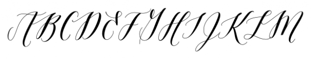 Asterism Clean Regular Font UPPERCASE