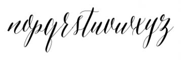 Asterism Clean Regular Font LOWERCASE
