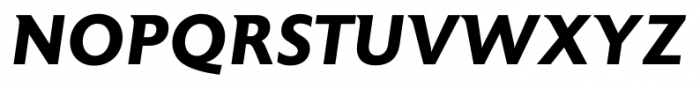 Astoria Bold Italic Font UPPERCASE