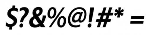 Astoria Medium Italic Font OTHER CHARS