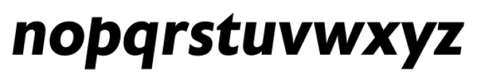 Astoria Sans Bold Italic Font LOWERCASE