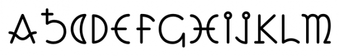 Astral FY Regular Font LOWERCASE