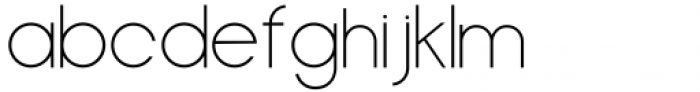 AS Noqta Ultra Light Font LOWERCASE