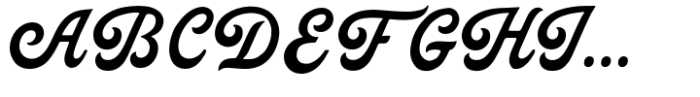 AS Palmer Script Regular Font UPPERCASE