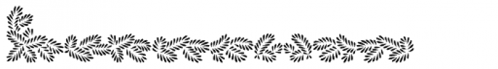 ASTYPE Ornaments Christmas B Font LOWERCASE