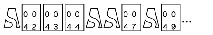 As SAHA Semi Bold Font UPPERCASE