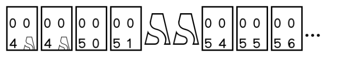 As SAHA Semi Bold Font UPPERCASE