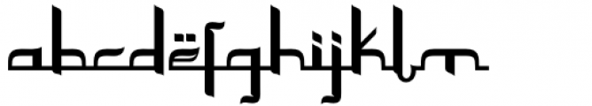 Asbatun Regular Font LOWERCASE