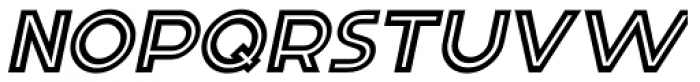 Asbury Park Oblique JNL Font LOWERCASE