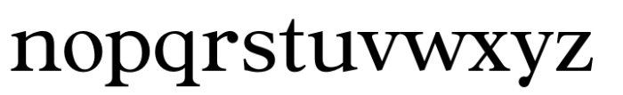 Ascendant Medium Font LOWERCASE