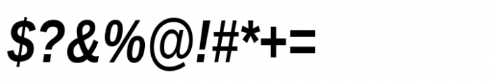 Ascender Sans Narrow WGL Bold Italic Font OTHER CHARS