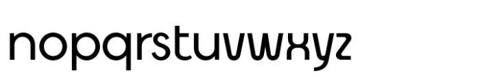 Ascent Pro Medium Font LOWERCASE