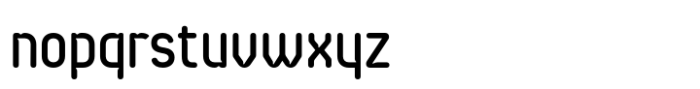 Ascetica Rounded Regular Font LOWERCASE