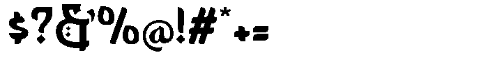 Aselami Regular Font OTHER CHARS
