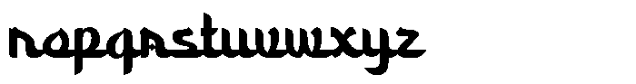Aselami Regular Font LOWERCASE