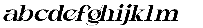 Aseno Modern Italic FONT