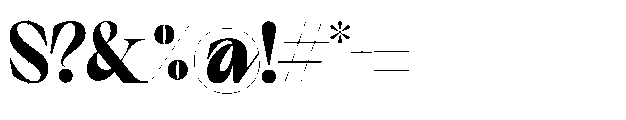 Asentro Black Font OTHER CHARS
