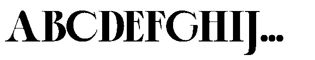 Asentro Black Font UPPERCASE