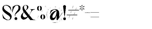Asentro Bold Font OTHER CHARS