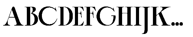 Asentro Bold Font UPPERCASE