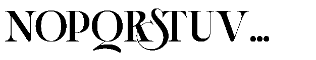 Asentro Bold Font UPPERCASE