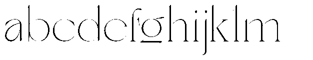 Asentro Extra Light FONT