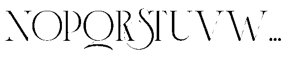 Asentro Light Font UPPERCASE