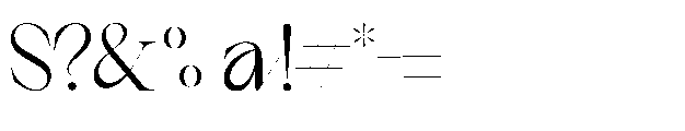Asentro Regular Font OTHER CHARS