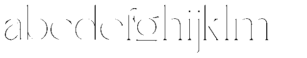Asentro Thin FONT