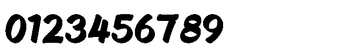 Asfalta Bold Font OTHER CHARS