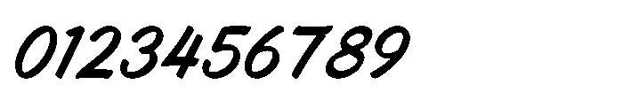 Asfalta Regular Italic Font OTHER CHARS
