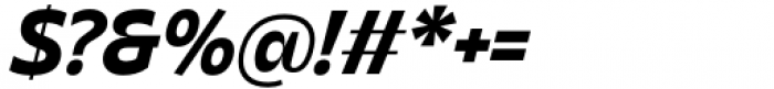 Asgard Bold Italic Font OTHER CHARS
