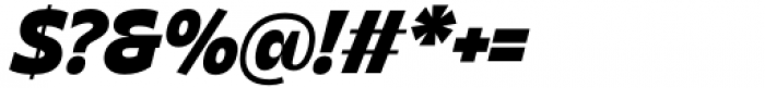Asgard Extrabold Italic Font OTHER CHARS