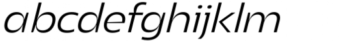 Asgard Fit Light Italic Font LOWERCASE