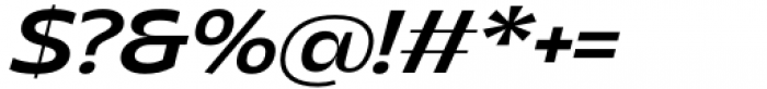 Asgard Fit Medium Italic Font OTHER CHARS