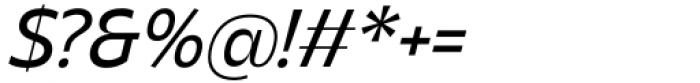 Asgard Regular Italic Font OTHER CHARS