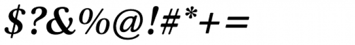 Ashbury Medium Italic Font OTHER CHARS