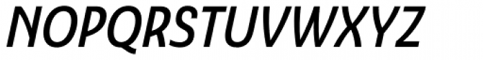 Ashemore Condensed Medium Italic Font UPPERCASE