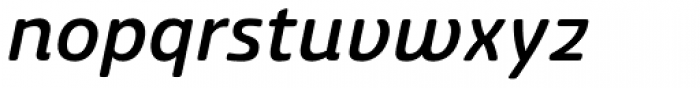 Ashemore Softened Normal Medium Italic Font LOWERCASE