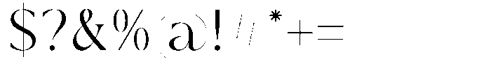 Asheya Regular Font OTHER CHARS