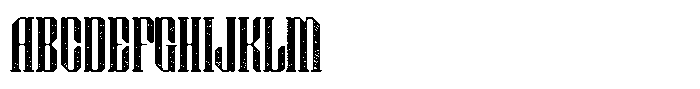 Ashigaru Texture Font UPPERCASE