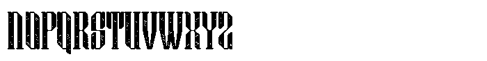 Ashigaru Texture Font UPPERCASE
