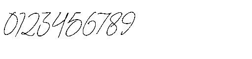 Ashley Northwick Script Regular Font OTHER CHARS