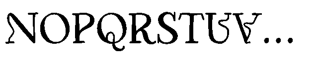 Ashley Northwick Serif Regular Font LOWERCASE